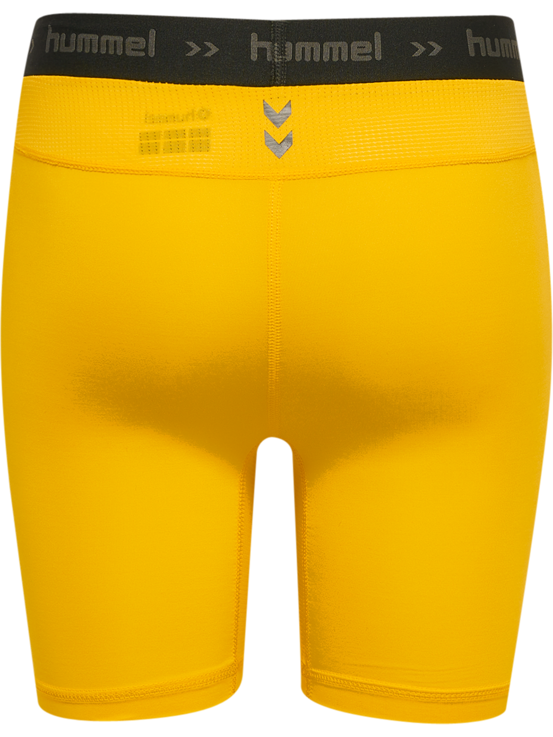 HUMMEL FIRST PERFORMANCE KIDS TIGHT SHORTS, SPORTS YELLOW, packshot