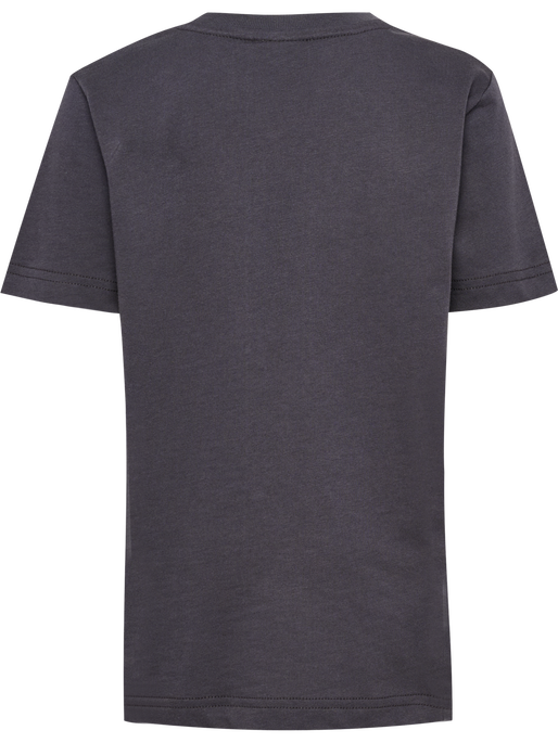 hmlPRINT T-SHIRT S/S, EBONY, packshot