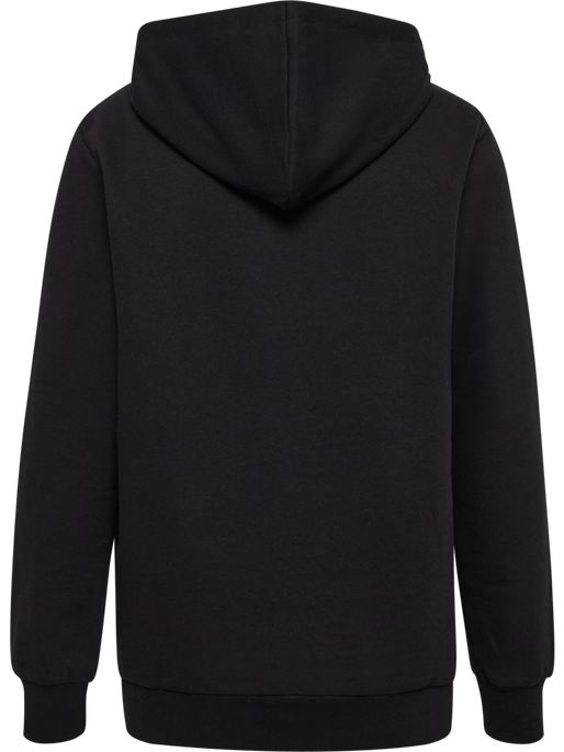 hmlBOOSTER WOMAN HOODIE, BLACK, packshot