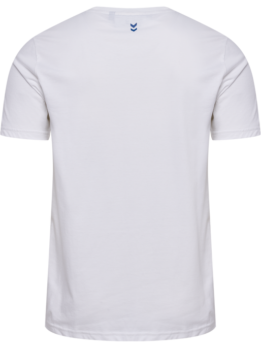 hmlPULSE GRAPHIC T-SHIRT S/S, WHITE, packshot