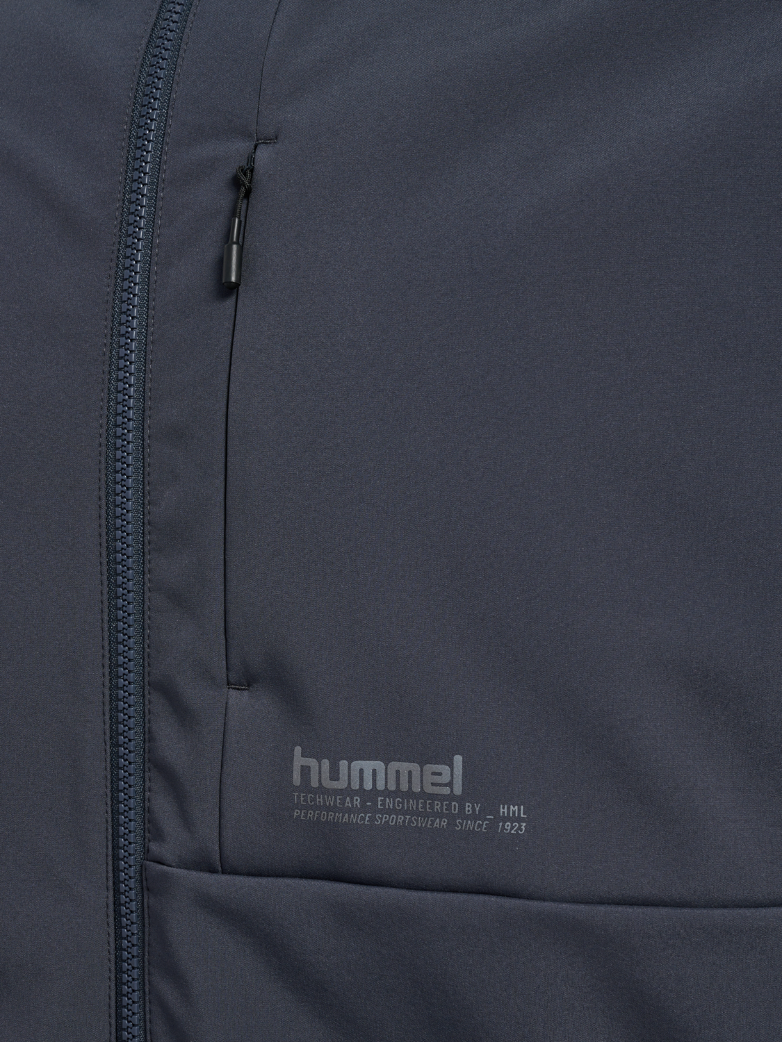 hmlLOOSE SOFTSHELL JACKET, EBONY, packshot