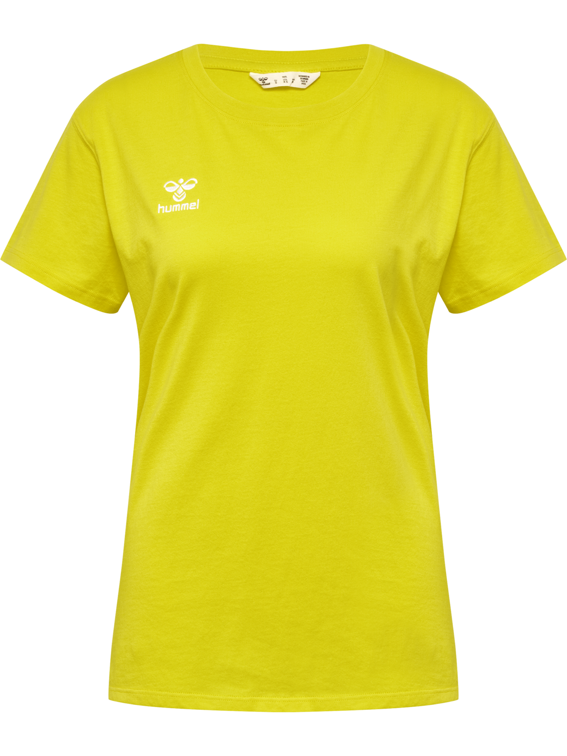 hmlGO 2.0 T-SHIRT S/S WOMAN, BLAZING YELLOW, packshot