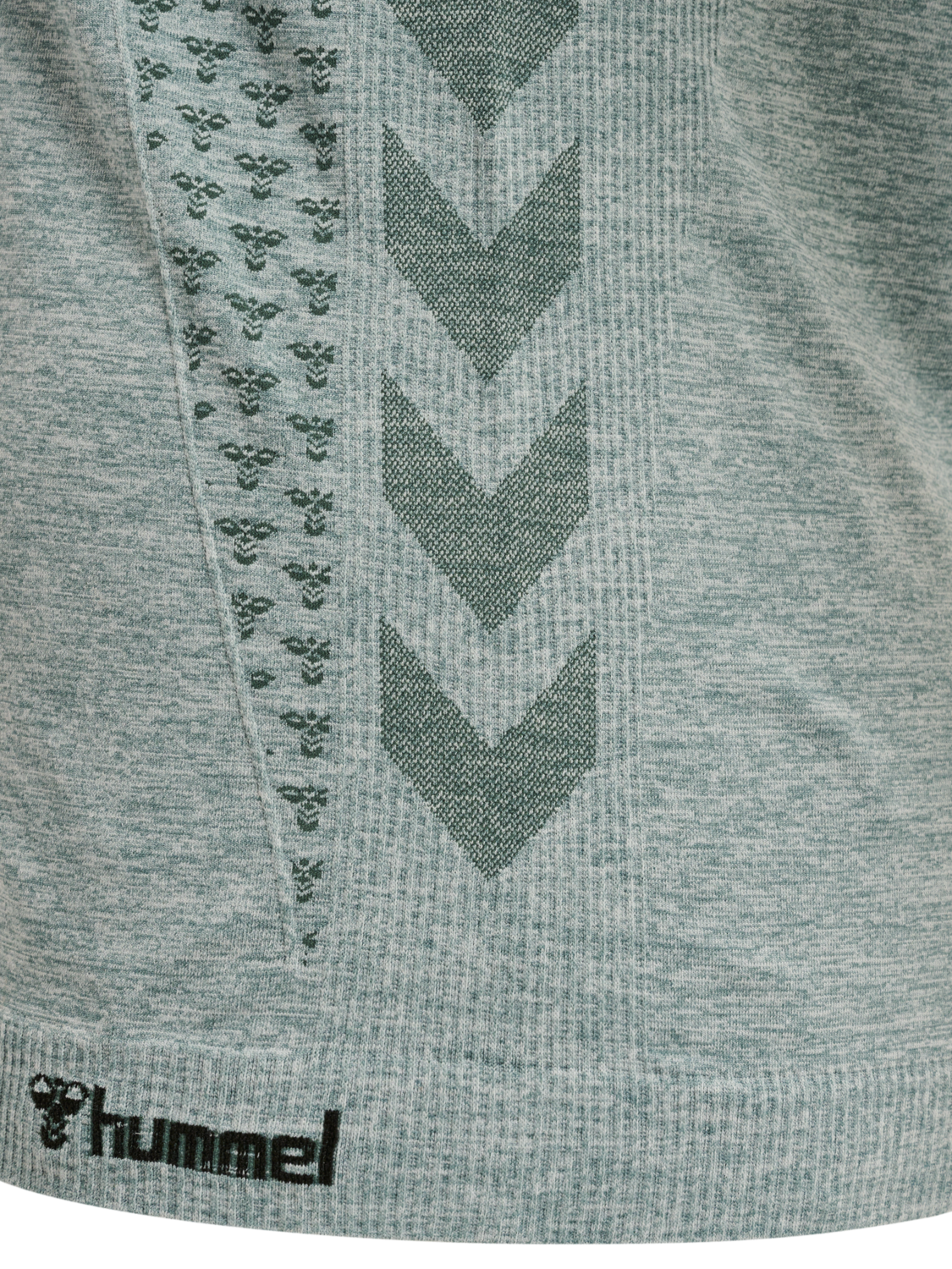 hmlCI SEAMLESS T-SHIRT, NORTH ATLANTIC MELANGE, packshot