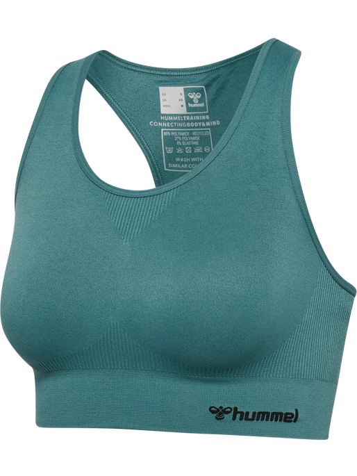 hmlTIF SEAMLESS SPORTS TOP, NORTH ATLANTIC hmlTIF SEAMLESS SPORTS TOP, NORTH ATLANTIC, packshot