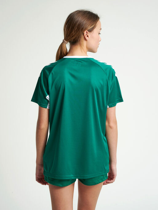 CORE TEAM JERSEY WOMAN S/S, EVERGREEN, model