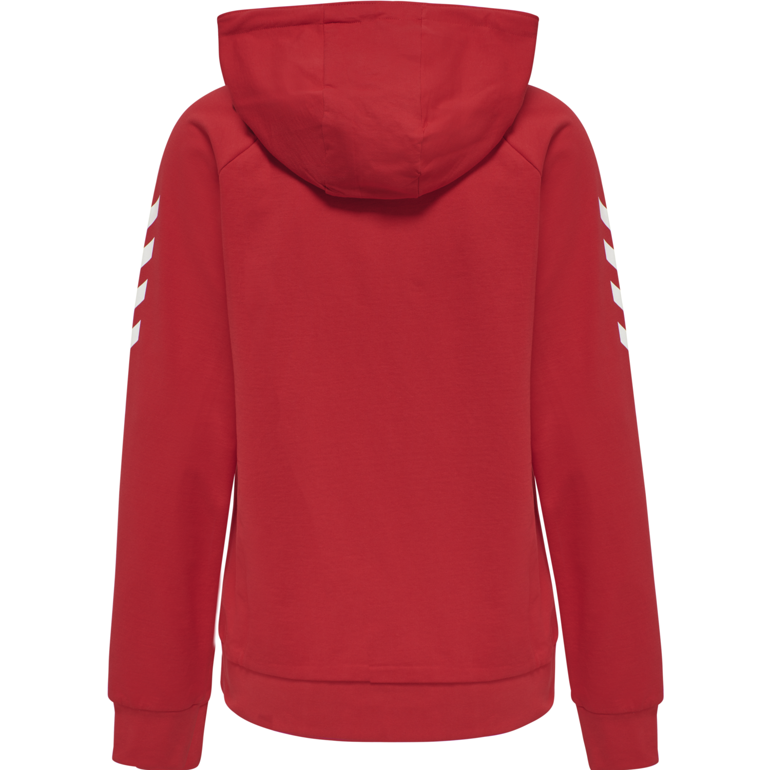 HUMMEL GO COTTON HOODIE WOMAN, TRUE RED, packshot