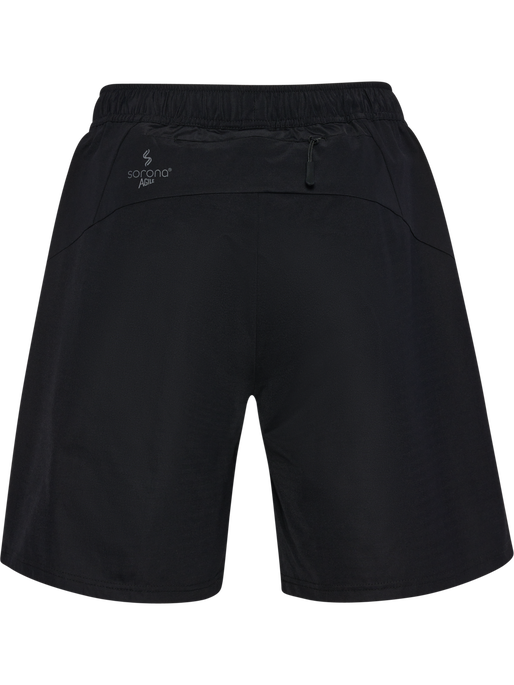 hmlSORONA REGULAR SHORTS, BLACK, packshot