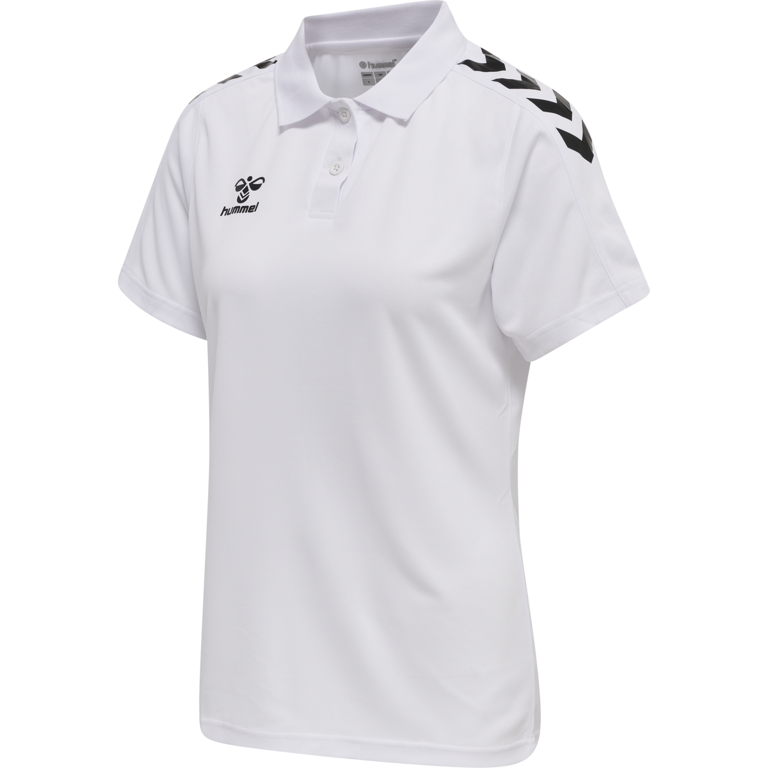 hmlCORE XK FUNCTIONAL POLO WOMAN, WHITE, packshot