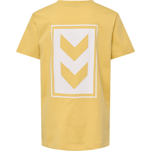 hmlFLOW T-SHIRT S/S, OCHRE, packshot