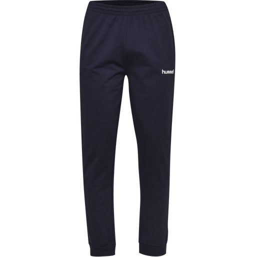 HMLGO COTTON PANT, MARINE, packshot