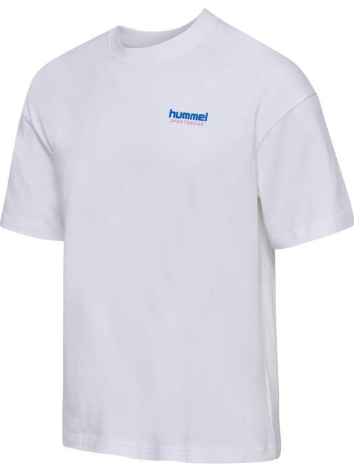 hmlLOOSE T-SHIRT S/S SW STADIUM, WHITE hmlLOOSE T-SHIRT S/S SW STADIUM, WHITE, packshot
