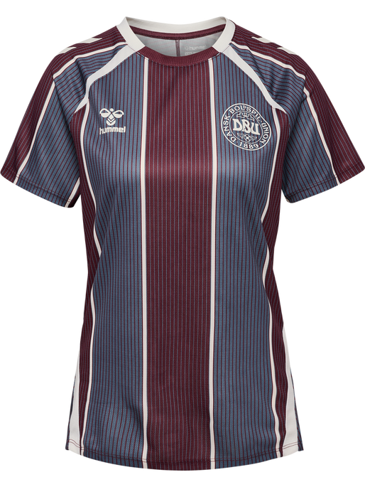 DBU WOMAN 25 PRE GAME JERSEY S/S, MULTI COLOUR, packshot