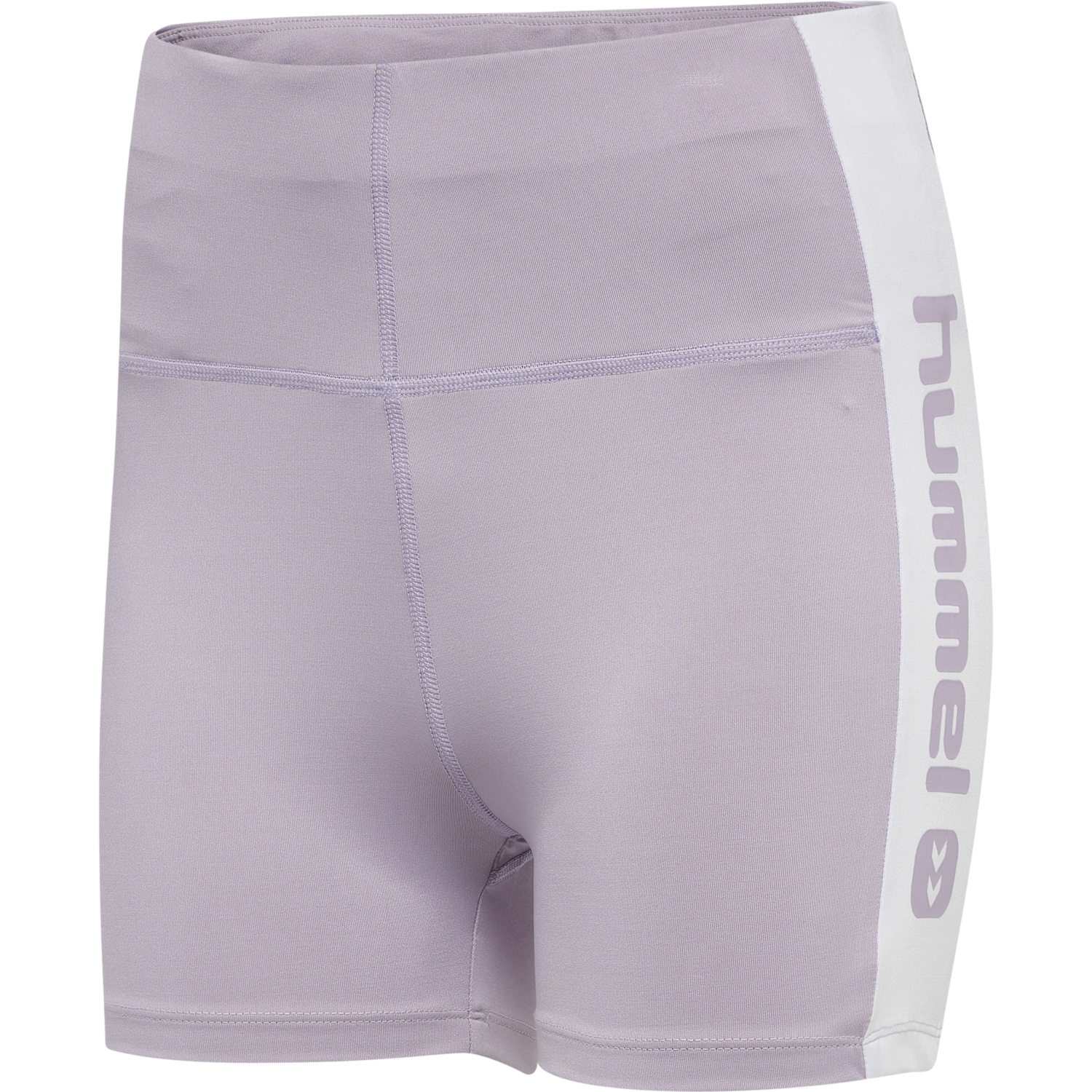 hmlLGC ZELLA HW TIGHT SHORTS, PASTEL LILAC, packshot