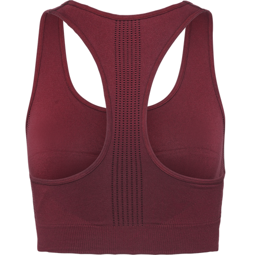 hmlMT SHAPING SEAMLESS SPORTS TOP, ZINFANDEL hmlMT SHAPING SEAMLESS SPORTS TOP, ZINFANDEL, packshot