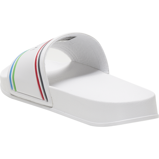POOL SLIDE RETRO, WHITE/MULTICOLOR POOL SLIDE RETRO, WHITE/MULTICOLOR, packshot