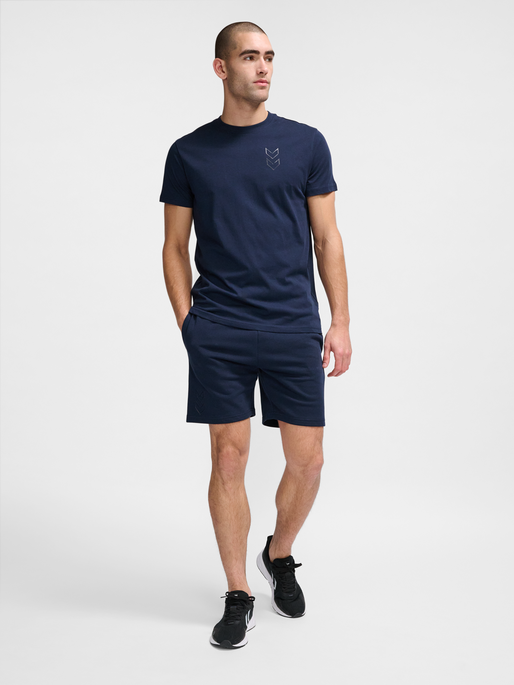 hmlACTIVE CO TEE S/S, TOTAL ECLIPSE, model