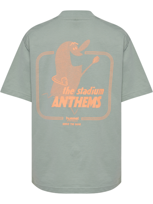 hmlJR LOOSE T-SHIRT S/S STADIUM, ICEBERG GREEN hmlJR LOOSE T-SHIRT S/S STADIUM, ICEBERG GREEN, packshot