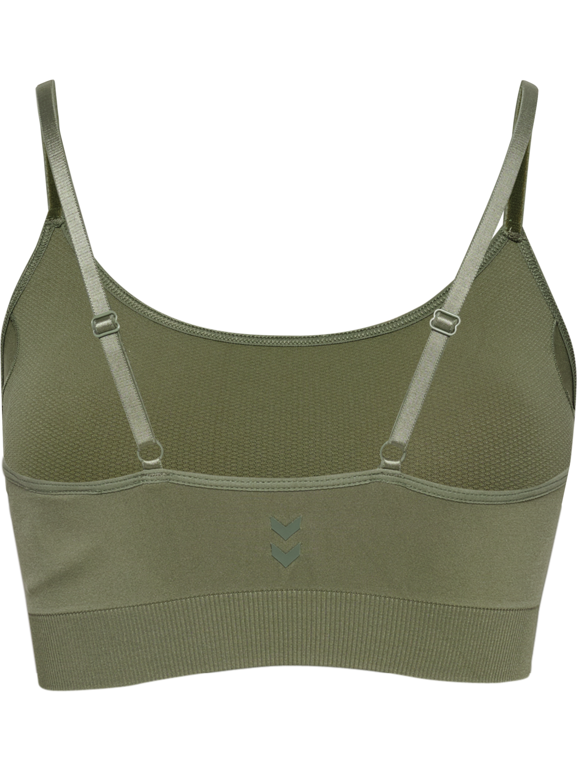 hmlFLOW PADDED BRA, DEEP LICHEN GREEN, packshot
