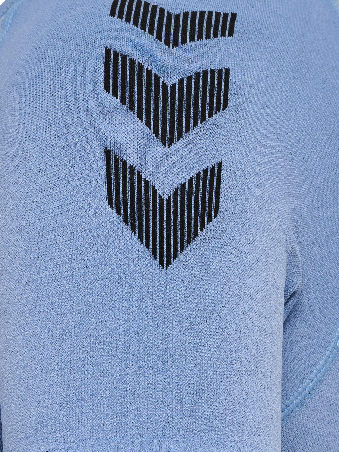 HUMMEL FIRST SEAMLESS JERSEY S/S W, BEL AIR BLUE, packshot