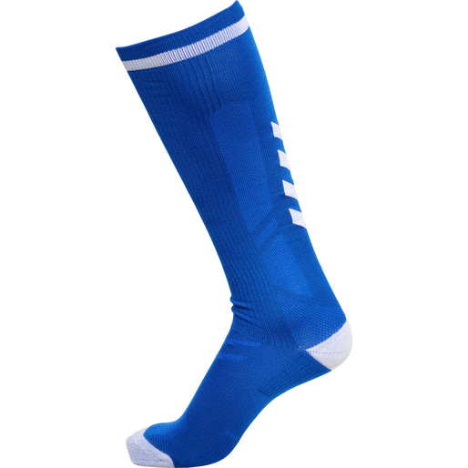 ELITE INDOOR SOCK HIGH, TRUE BLUE, packshot