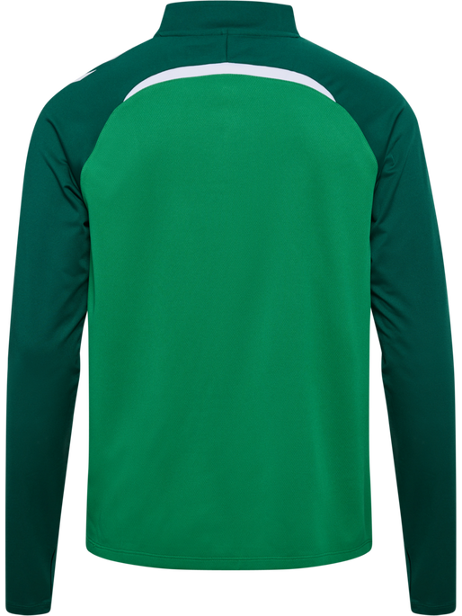 hmlLEAD 2.0 HALF ZIP, JELLY BEAN/EVERGREEN, packshot