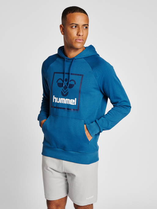 DARK ISAM - 2.0 HOODIE hummel BLUE