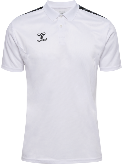hmlAUTHENTIC FUNCTIONAL POLO, WHITE, packshot