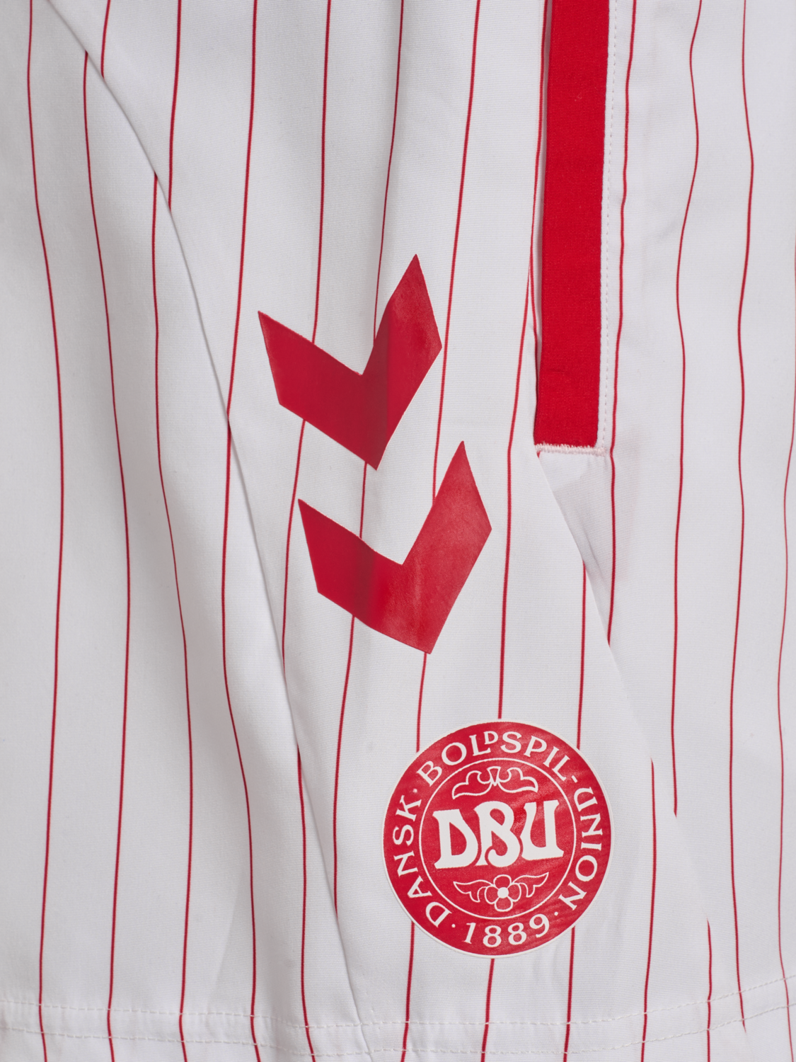 DBU 26 FAN SWIM SHORTS KIDS, WHITE, packshot