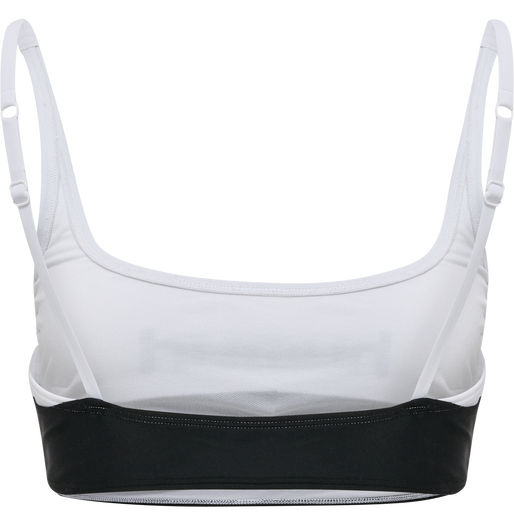 hmlCINDI SWIM TOP, WHITE/BLACK, packshot