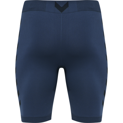 HUMMEL FIRST SEAMLESS TR SHT TIGHTS, DARK DENIM, packshot