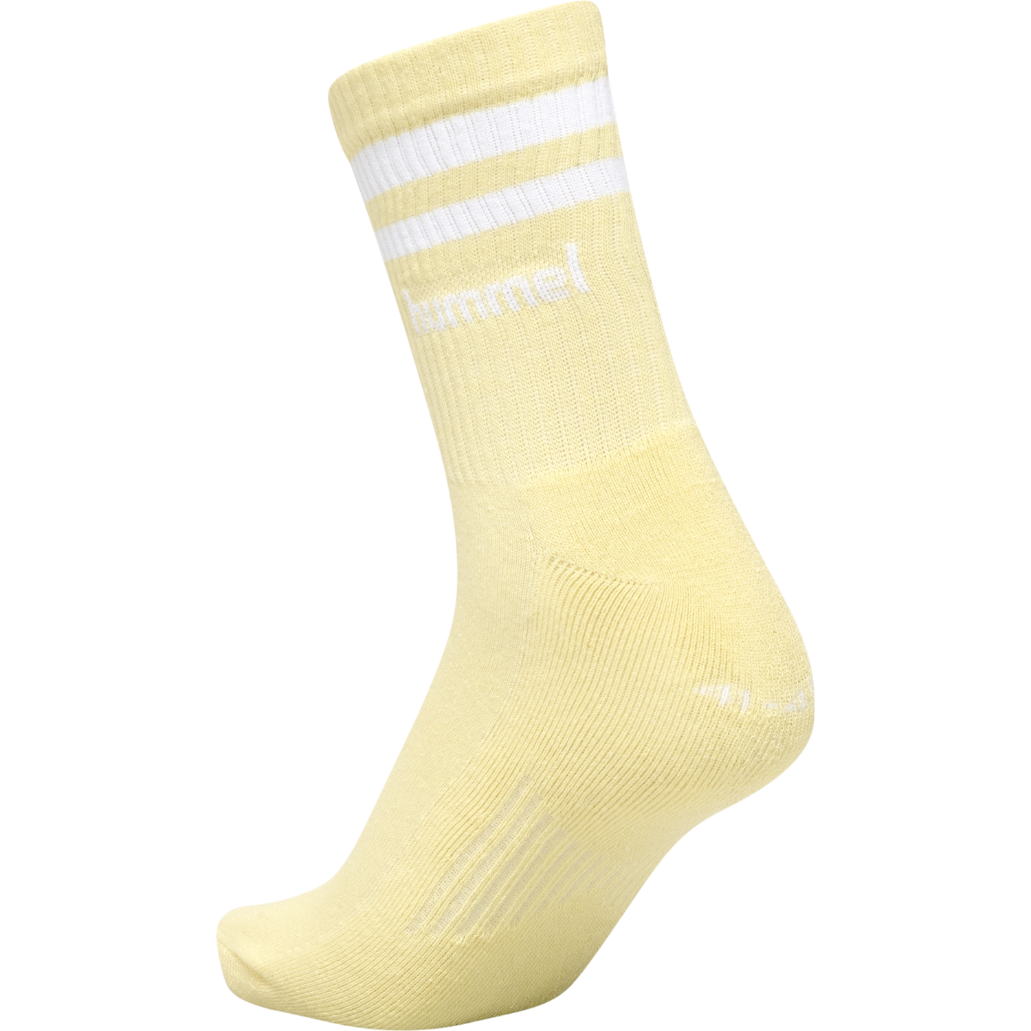 hmlRETRO 4-PACK SOCKS MIX, WHITE/GOLDEN HAZE/PLACID BLUE, packshot
