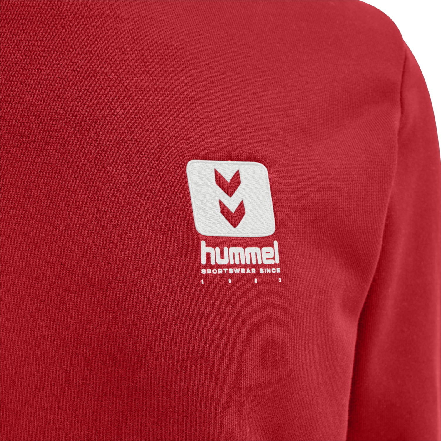 hmlLGC GRAHAM SWEATSHIRT, TRUE RED, packshot