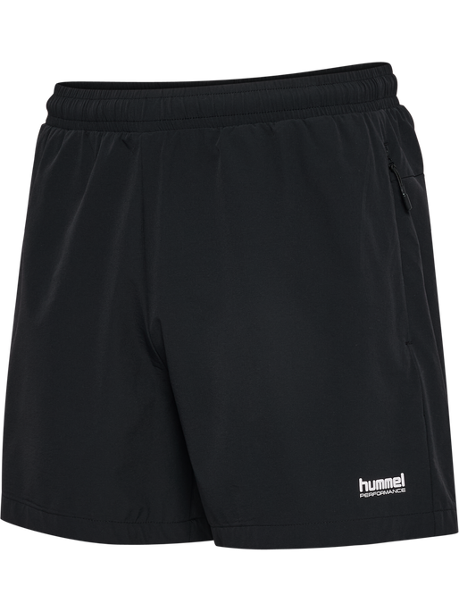 hmlPULSE SHORTS, BLACK hmlPULSE SHORTS, BLACK, packshot