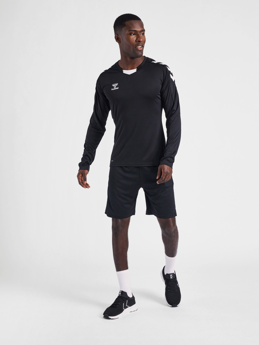 hummel CORE XK POLY JERSEY L/S - BLACK | hummelsport.de