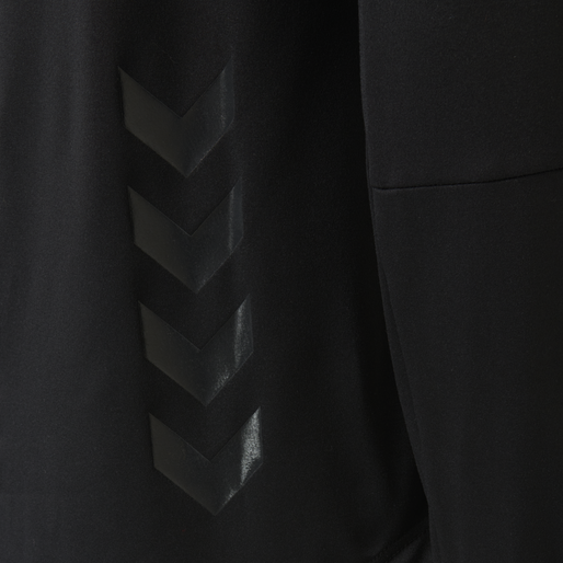 hmlSELBY HOODIE, BLACK, packshot