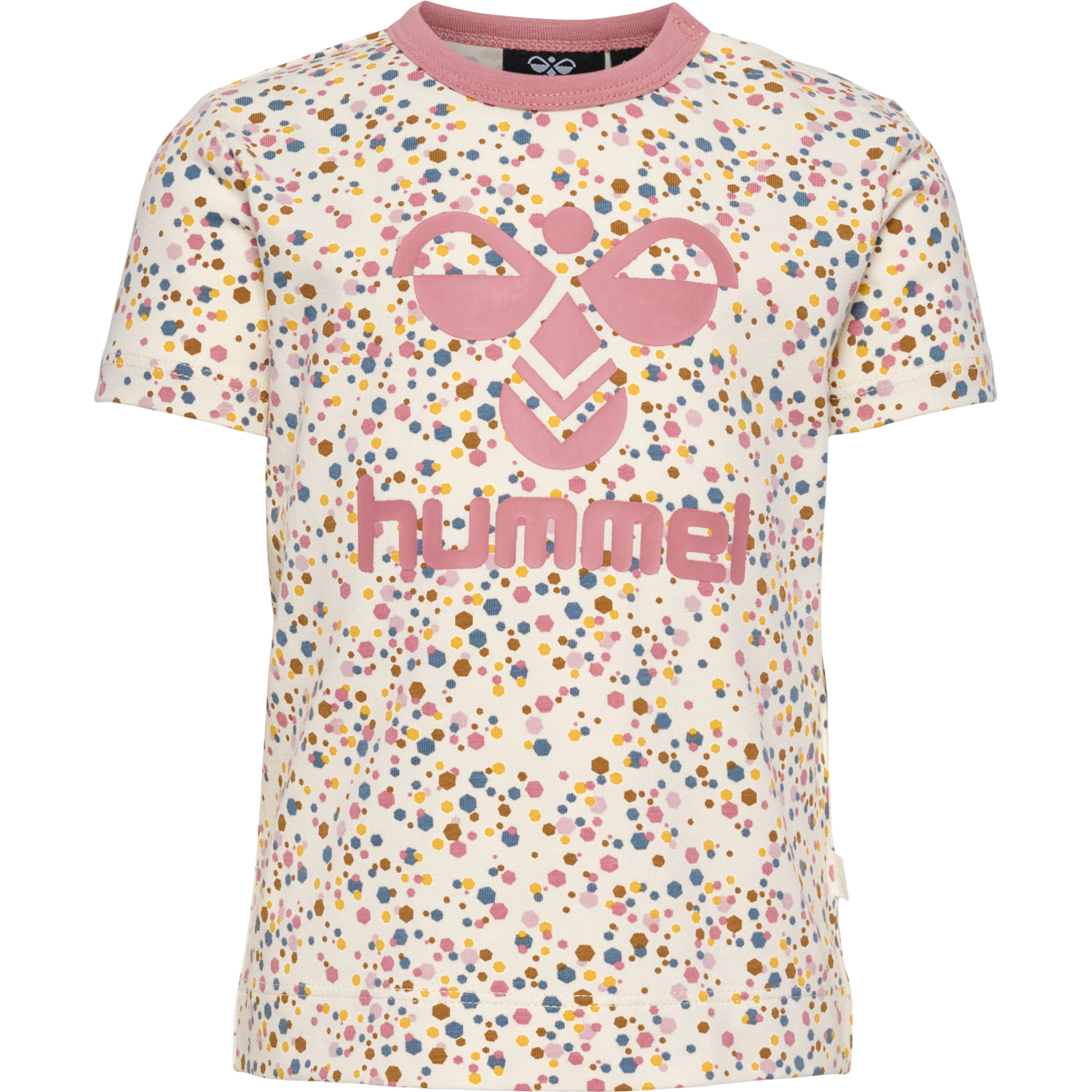 hmlKAREN AOP T-SHIRT S/S, TURTLEDOVE, packshot