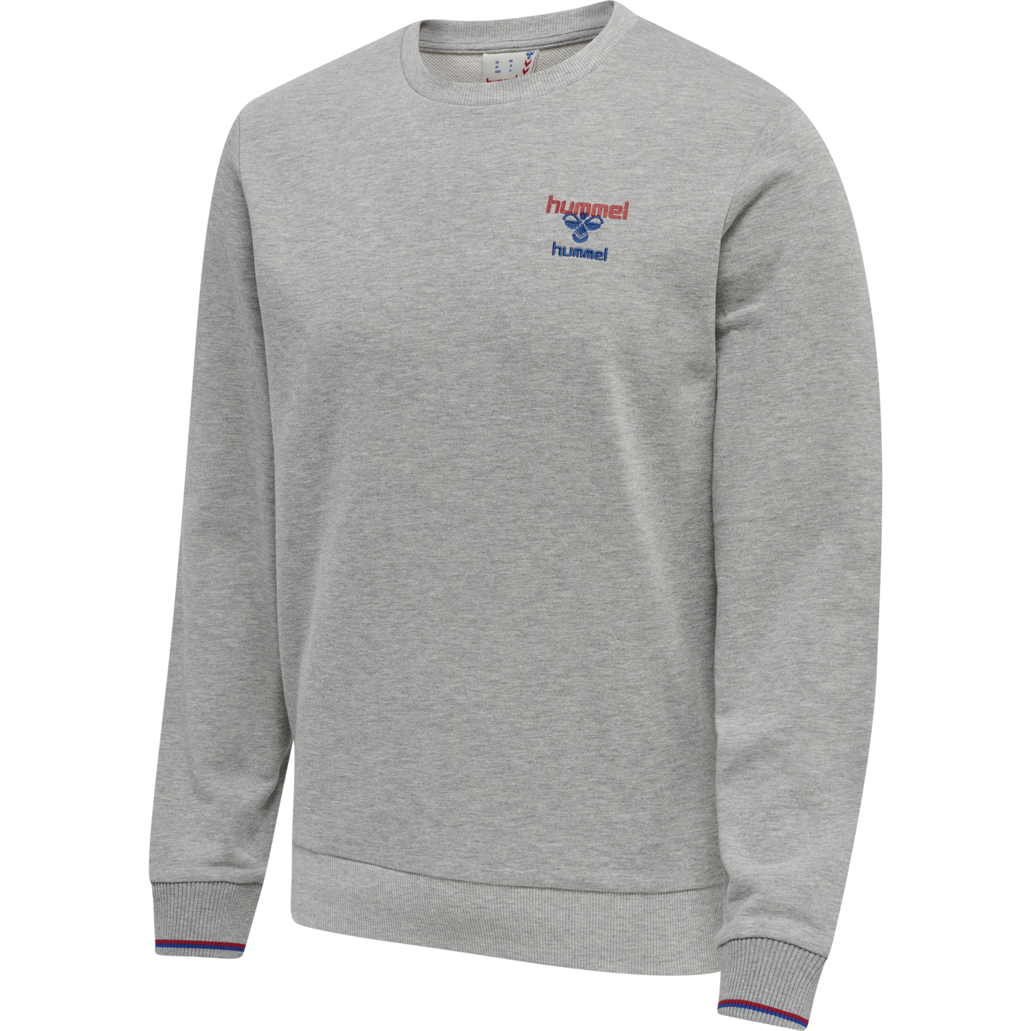 hmlIC DAYTON SWEATSHIRT, GREY MELANGE, packshot