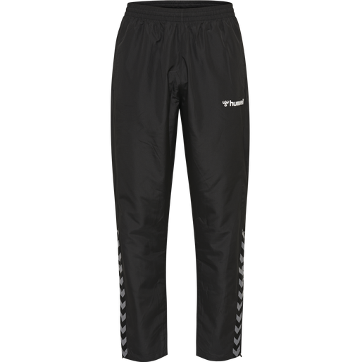 hmlAUTHENTIC KIDS MICRO PANT, BLACK/WHITE, packshot