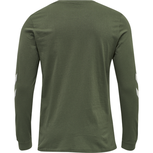 hmlLEGACY T-SHIRT L/S, BEETLE, packshot