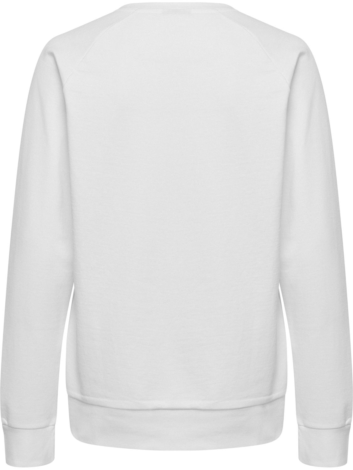 HMLGO COTTON LOGO SWEATSHIRT WOMAN, WHITE, packshot