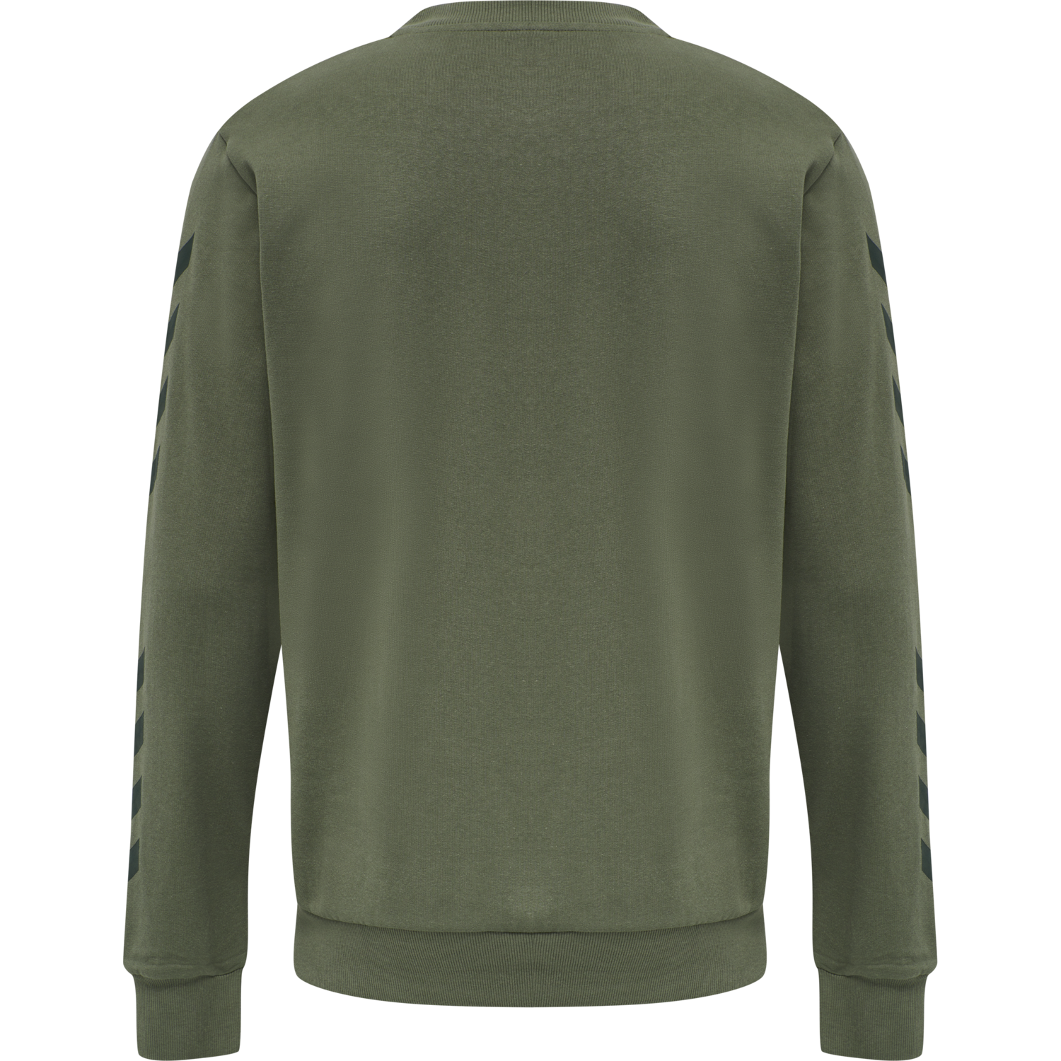 hmlLEGACY CHEVRON SWEATSHIRT, BEETLE, packshot