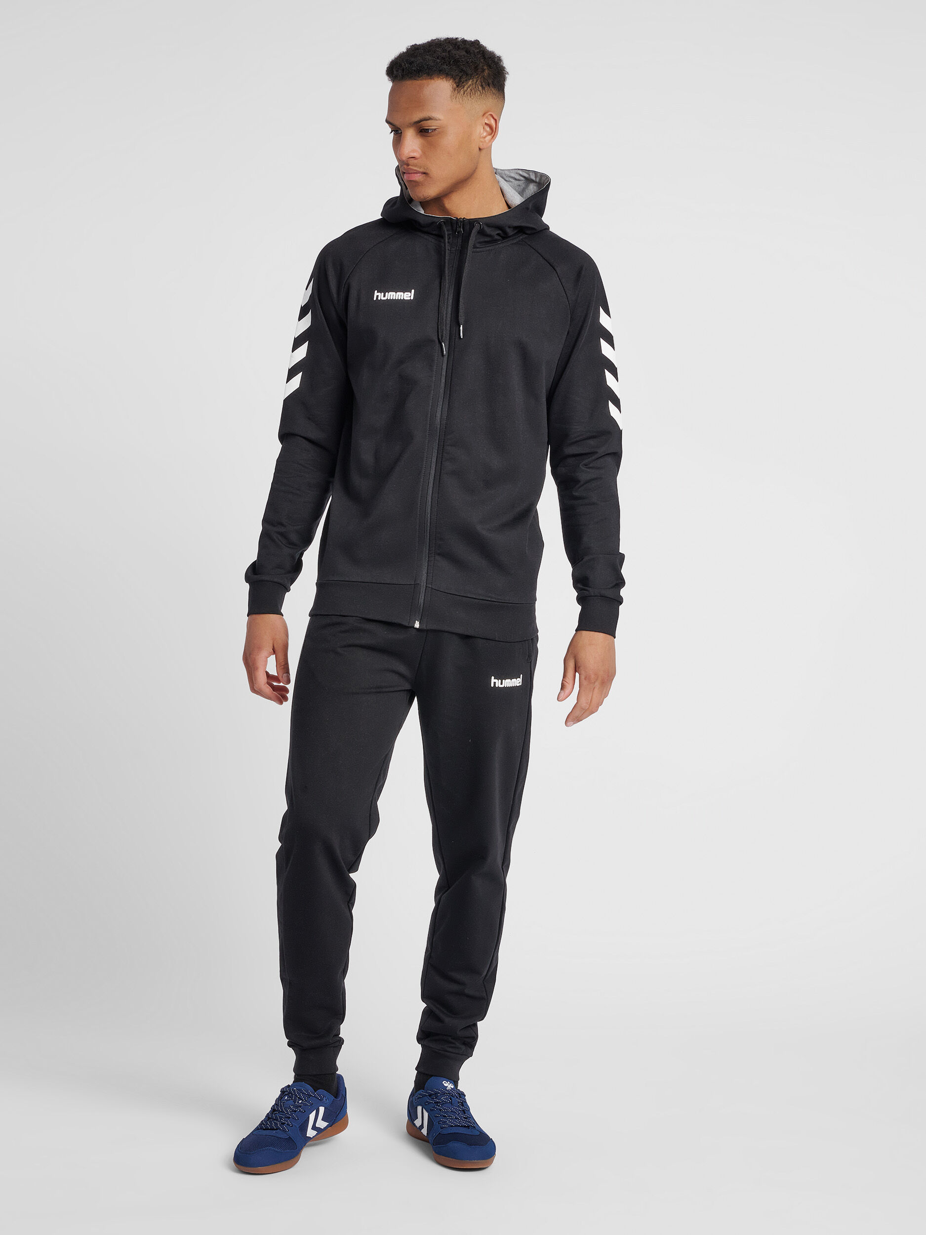 Hummel erkek zip hoodie top