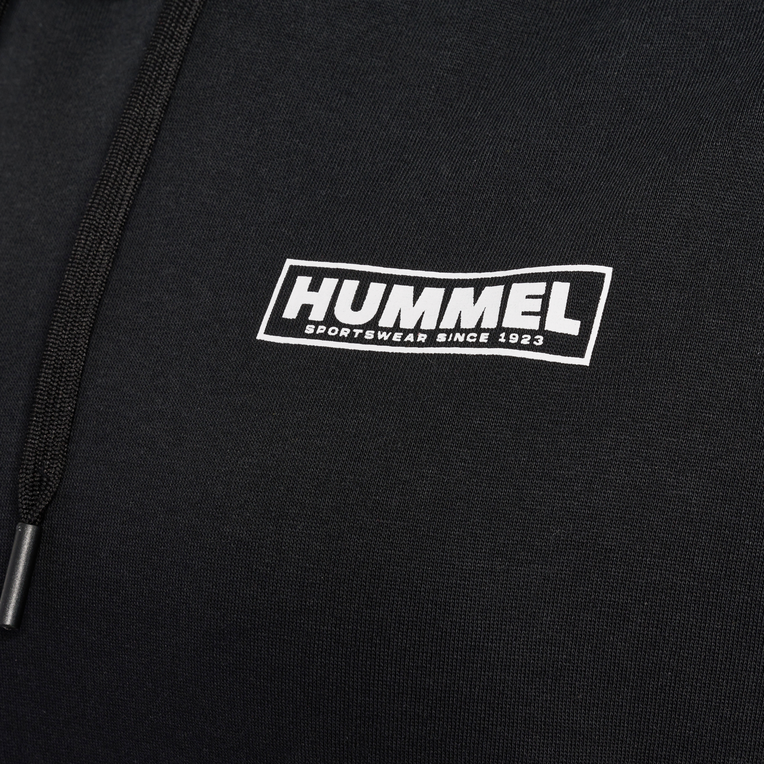 hmlLEGACY WO REGULAR HOODIE PLUS, BLACK, packshot