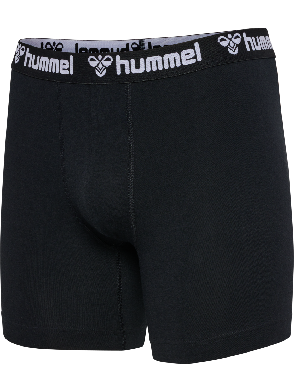 hmlBOXERS 2-PACK, BLACK, packshot