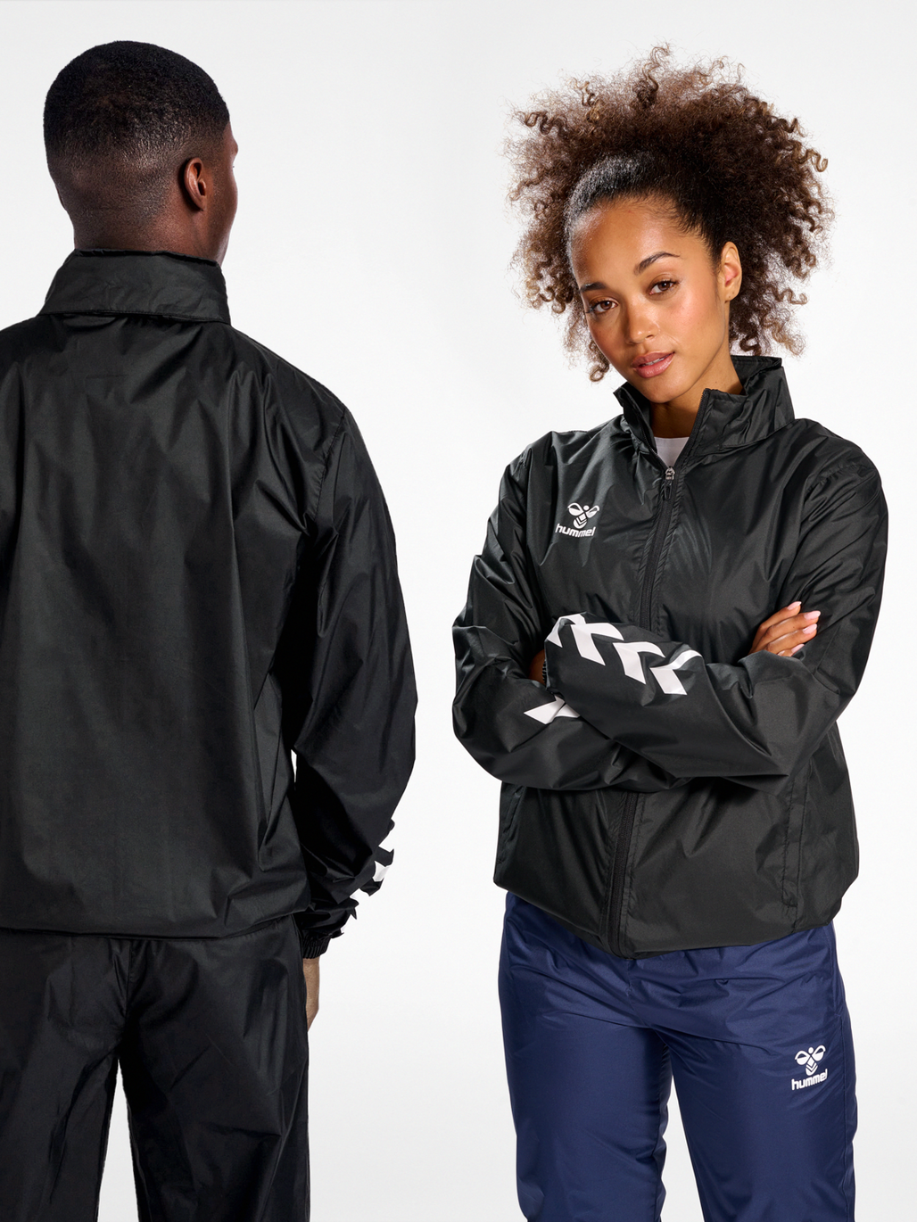 hummel CORE XK SPRAY JACKET - BLACK | hummelsport.de
