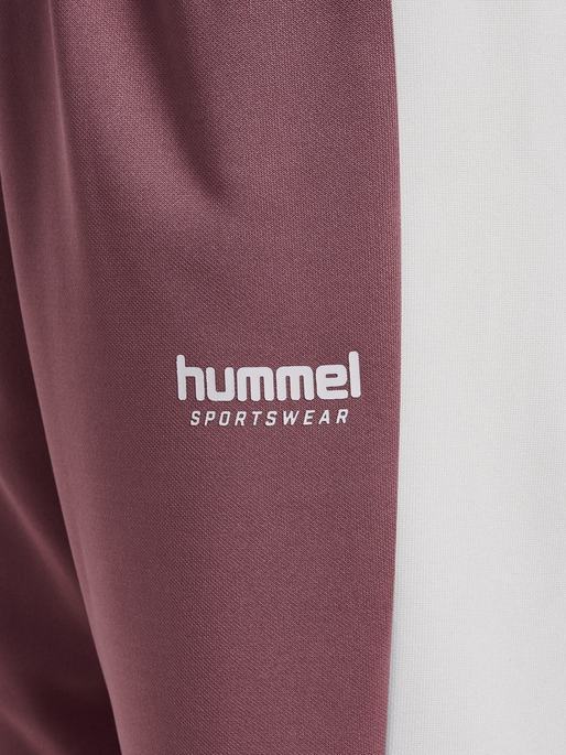 hmlJR COLORBLOCK TRACKSUIT, WISTFUL MAUVE hmlJR COLORBLOCK TRACKSUIT, WISTFUL MAUVE, packshot