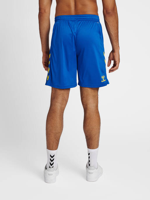 hmlCORE XK POLY SHORTS, TRUE BLUE, model