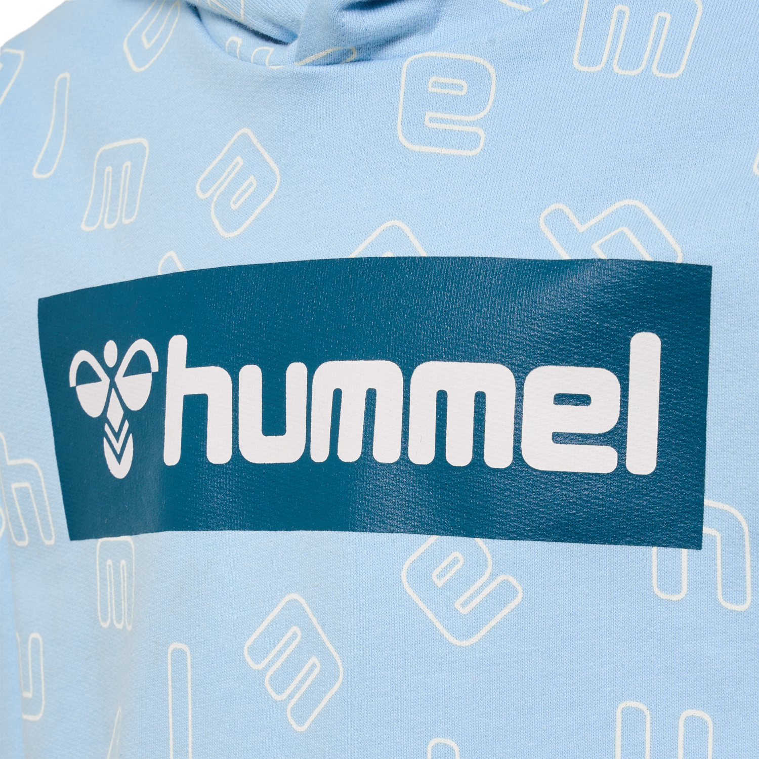 hmlFLOW HOODIE, CERULEAN, packshot