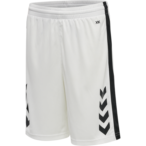 hmlCORE XK BASKET SHORTS KIDS, WHITE, packshot