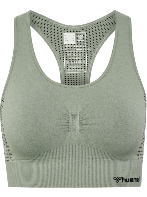 hmlMT SHAPING SEAMLESS SPORTS TOP, SEAGRASS, packshot